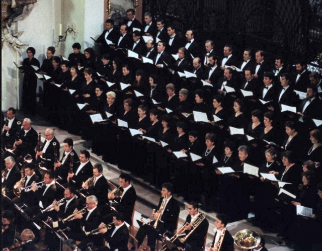 Le choeur de Transylvanie de la philharmonique d'état ( Roumanie )